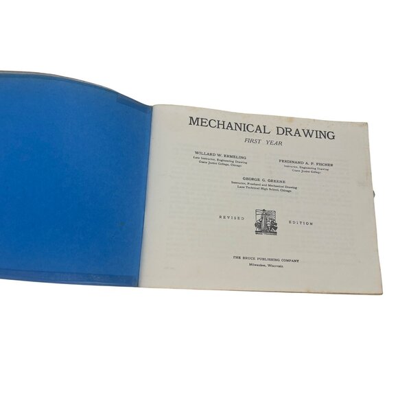 Mechanical Drawing First Year Revised Edition 1954 Ermeling Fischer Greene - Picture 2 of 7
